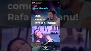 Luan Santana divulga música com Manu e Rafa 👏