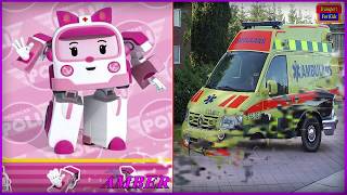 Robocar Poli in real life! Educational video for kids! New cartoons about cars 13