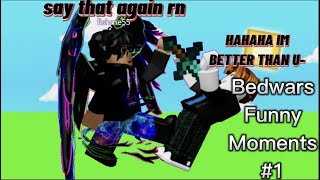 Roblox Bedwars (FUNNY MOMENTS #1)