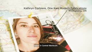 Indigenous Young Entrepreneur Kathryn Corbiere