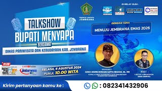 Talk Show Bupati Menyapa Bersama Kadis Pariwisata Dan Kebudayaan Kab. Jembrana