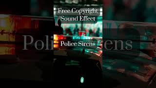 Police Siren Sound Effect. Free Copyright SOUND EFFECTS | SoundME #shorts