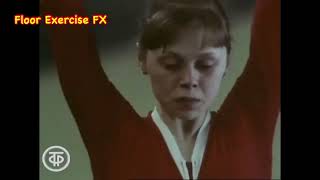 Elena Mukhina Елена Мухина - Gymnastic Training and Competition (Song: Killing Me Softly)