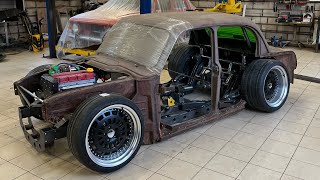 RAT ROD ИЗ МОСКВИЧ 407. ВНЕШНИЙ ВИД! Пилю, варю,сверлю, загибаю.