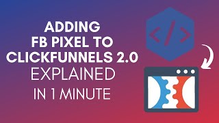 How To Add Facebook Pixel To ClickFunnels 2.0 (2025)