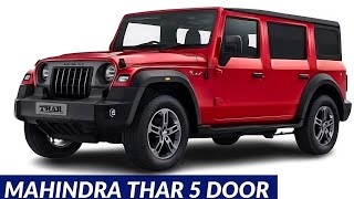 5 Door Mahindra Thar Launch Details | 5 Door Thar #thar #5doorthar