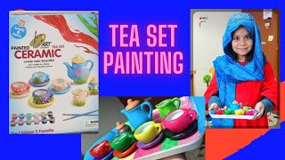 Ceramic Tea Set. Unboxing and Review. Lovely Gift from Zahra's cousin sister Fatima.