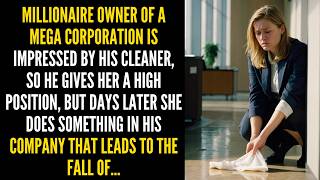 Millionaire gives cleaner a high position at the company, but she does something that leads to the…