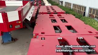 Gooseneck of Modular Trailer, Hydraulic Gooseneck, 50tons Gooseneck, compatible with Goldhofer THPSL