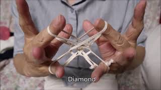 เกมพันด้าย | Make a diamond with string. | Cat's cradle