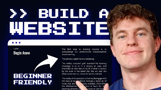 How to Build a Website for the Internet (no experience required)