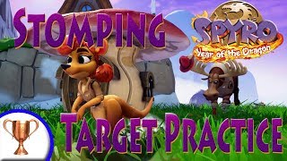 Spyro 3: Year of the Dragon│Stomping Target Practice Trophy