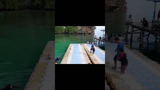 JERNIHNYA AIR PANTAI DIPAPUA #pantaipapuma #shortvideo #papua