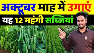 October me konsi sabji lagaye🌱अक्टूबर माह में कौनसी सब्जी लगाएँ | October 2024 me sabji ki kheti