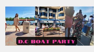 VLOG | Washington DC Boat Party