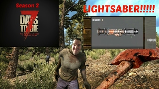 7 Days to Die - Horde Night 35 - Lightsaber