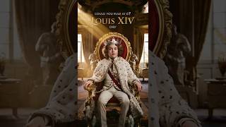 Could You Rule at 6? Louis XIV Did! | Interesting History Facts  #shorts