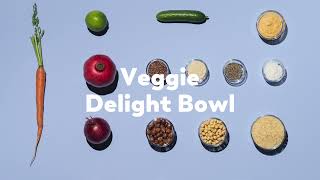 Yupik Recipe - Veggie Delight Bowl