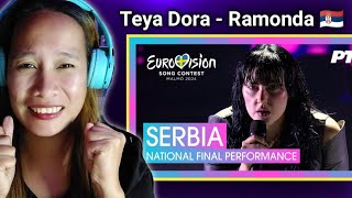 Teya Dora - Ramonda | Serbia 🇷🇸 | National Final Performance | Eurovision 2024 | Reaction