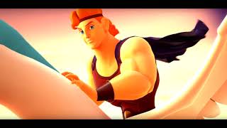 Kingdom Hearts III Soundtrack - Herc Comes to the Rescue -cutscene-