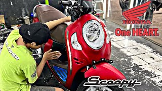 Honda All New Scoopy After Diamond Coating