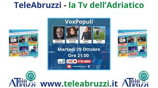 VoxPopuli - Analisi Pescara vs Lucchese e Sfida contro Pontedera | TeleAbruzzi 29 Ottobre