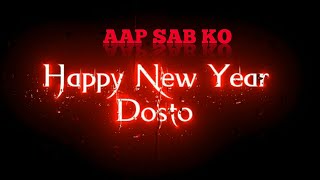 Happy New Year 2022 | Black Screen Status | Love Shayari Status | New Year Status | Whatsapp Status