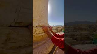 Oscillation Test at Temple of Artemia. Jerash, Jordan - Sep 2022