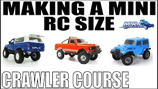 BUILDING A MINI SCALE RC CRAWLER COURSE! EP#510