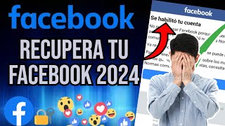 COMO RECUPERAR UNA CUENTA DE FACEBOOK 2024 !!!🔥 ASI RECUPERE MI CUENTA ✓