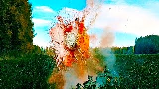 ВЗРЫВАЕМ ПЕТАРДОЙ ШАРЫ С КРАСКОЙ // Balloons vs Firecracker