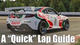 iRacing | Toyota GR86 a "Quick" Lap Guide at Summit Point Raceway