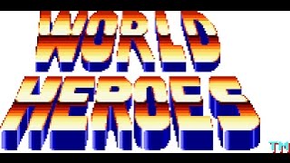 World Heroes Gameplay HD✔ Sega Genesis Mega Drive let's play Walkthrough