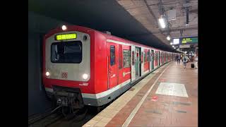 [Sound] BR 472 der S-Bahn Hamburg als S3 vom Hauptbahnhof bis Altona (Wagen 473 046-1)