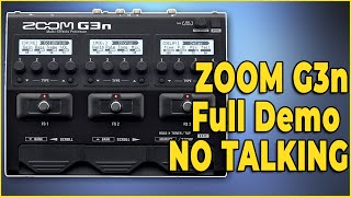 ZOOM G3n/G3Xn Full Demo NO TALKING @ Distortion and Overdrive 2