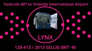 128-413 on FastLink 407 to OIA