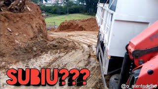 COMO SUBIR DE CAMINHÃO EM UM MORRO IMPOSSÍVEL! 😱😱 *será que subiu???*