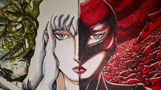 Griffith グリフィス / Femto  Berserk ベルセルク Speed Drawing