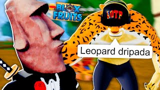 LEOPARD ESTÁ DRIPADA NO BLOX FRUITS 🥶🍷