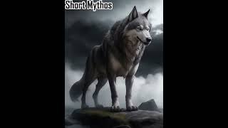 Fenrir: The Mighty Wolf of Norse Mythology #odin #fantasy #shortvideo