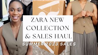 Zara New Collection & Sales haul | STARTING OVER WARDROBE UPDATE !  : episode 4  #haul 2023