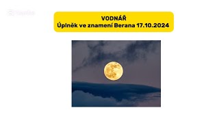 VODNÁŘ♒️ Úplněk 17.10.2024