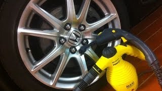 Clean the Rims: Steam Vs Sponge