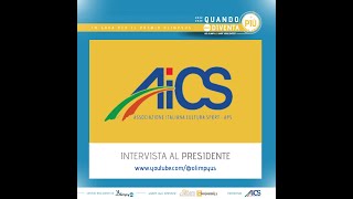 AICS | Intervista al Presidente | BRUNO MOLEA | Patrocinio