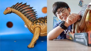 Amargasaurus - Unboxing & Review - Jurassic World - Dino Rivals - Mattel