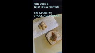 The SECRET to Making a SHOCKING Fish Stick & Tatar Tot Sandwich!!!