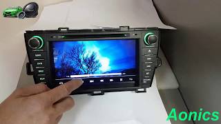 Видео обзор Штатной магнитолы Toyota Prius 30 2009 +(правый руль) Android