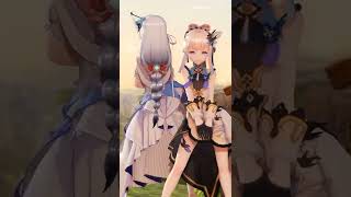 [MMD] Genshin Impact - Kokomi & Shenhe || #mmd #shorts