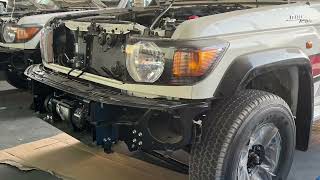 Land Cruiser 70 Series Snorkel & Electric Winch installation 🔥