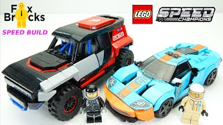 LEGO SPEED CHAMPIONS 76905 Ford GT Heritage Edition and Bronco R - Speed Build - FixBricks